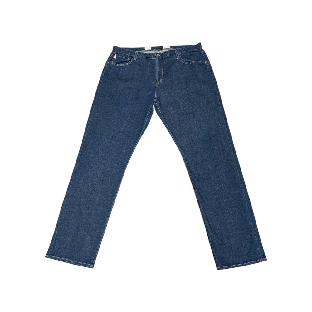 AG Adriano Goldschmied Men's Dark Wash Straight Leg Jeans Size 41x36